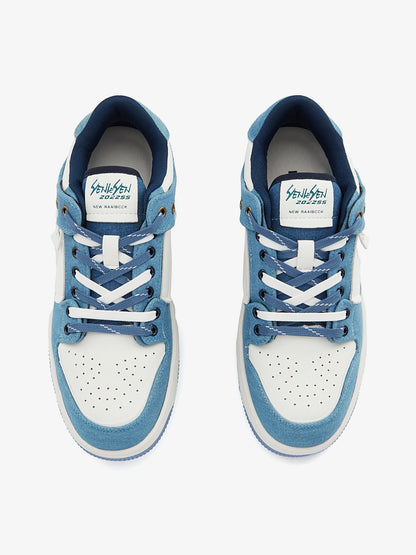 Thesupermade High Street Color-Blocked Couple Casual Shoes - 1632