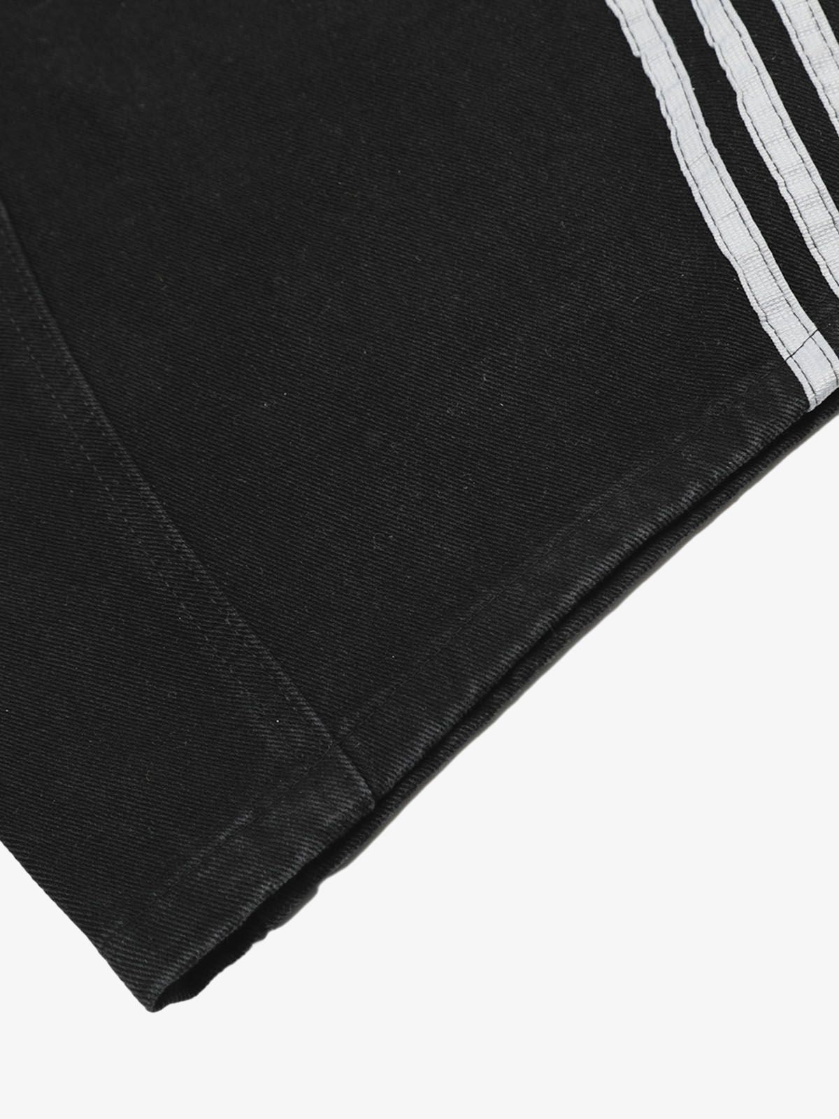 Striped Stitching Barrel Jeans - 2423