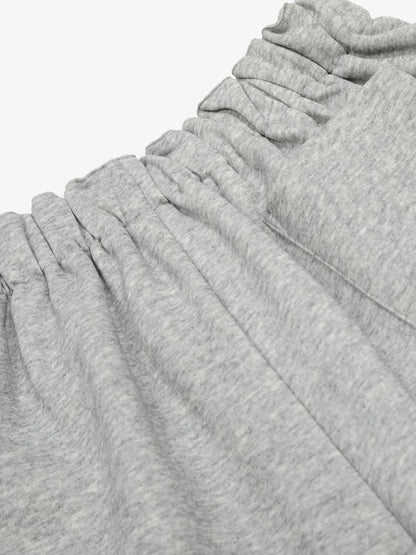 Side Pockets Drawstring Waist Casual Jorts