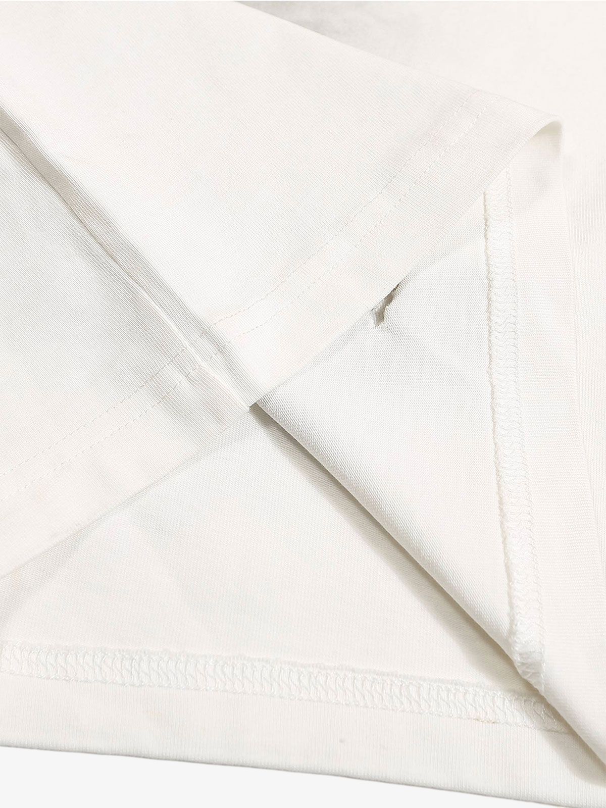 Thesupermade Distressed Hole Print Long-sleeved T-shirt