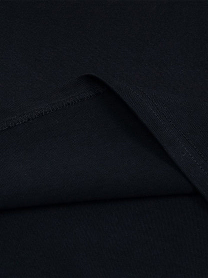 Elegant Pearl-Embellished Oversized T-Shirt