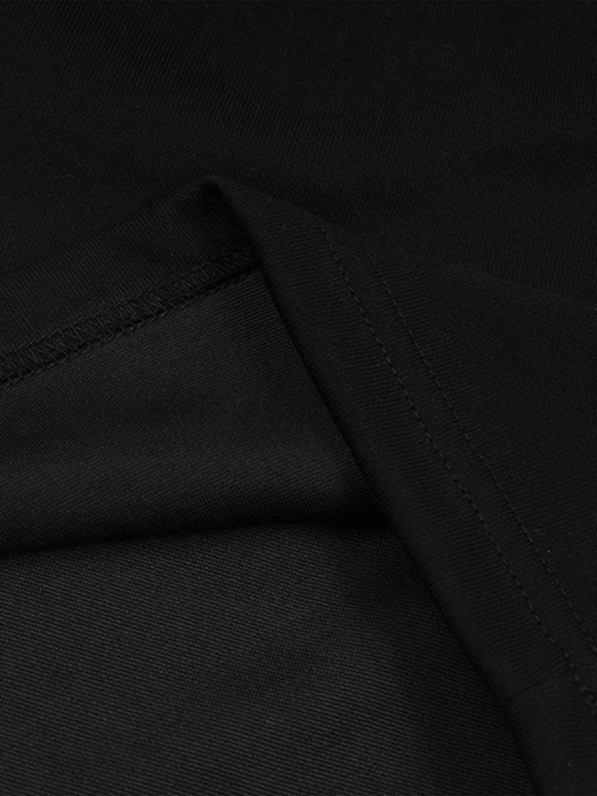 Elastic Letter Double Waist Shorts