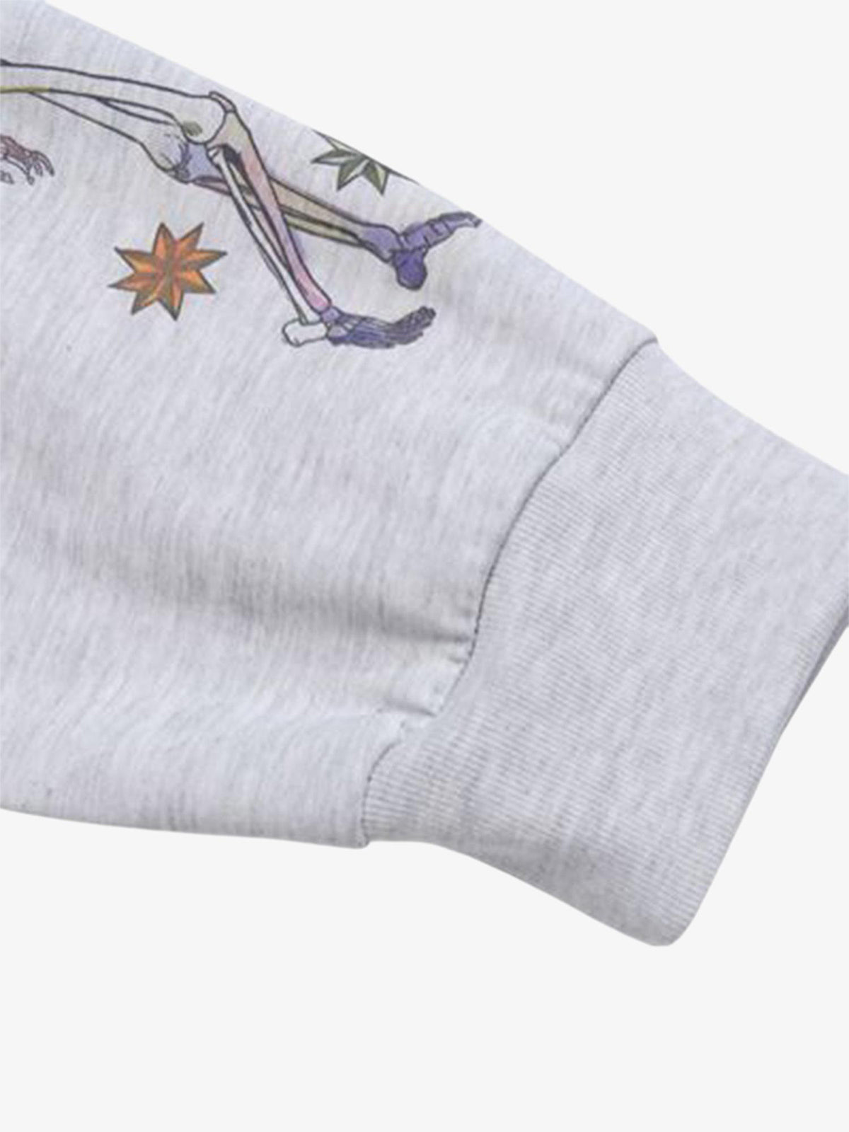 Thesupermade American High Street Graffiti Long Sleeve T-Shirt