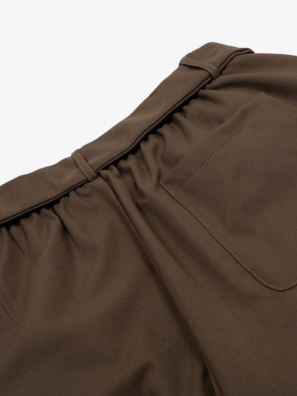 Pleated Belted Machete Track Pants