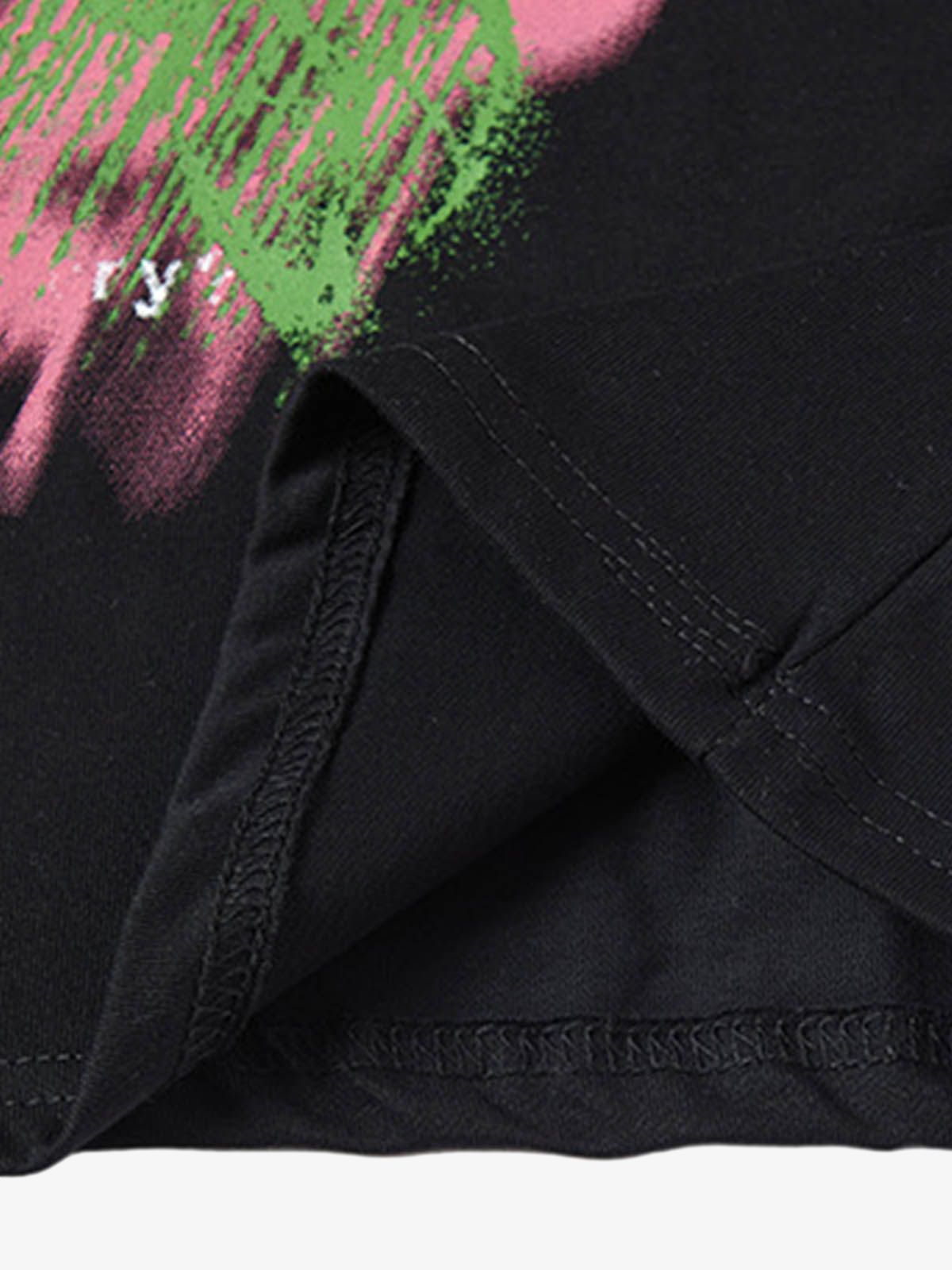 Street Butterfly Graphic Tank Top