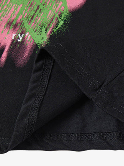 Street Butterfly Graphic Tank Top