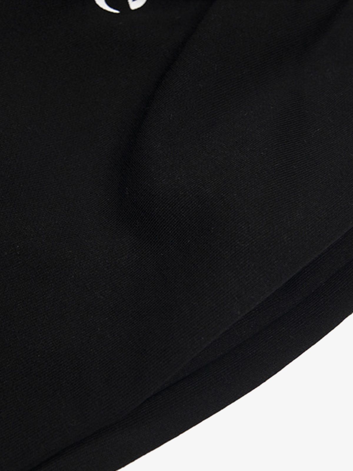 Elastic Letter Double Waist Shorts