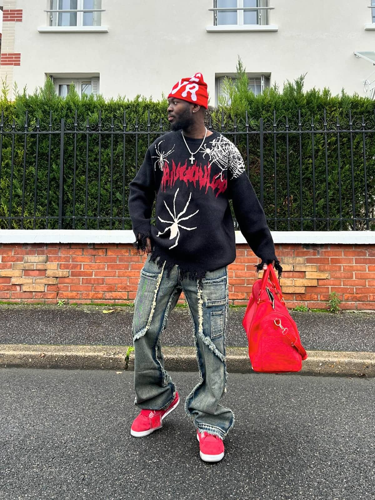 Thesupermade Old Raw Hem Straight Leg Micro Flare Jeans - 1960