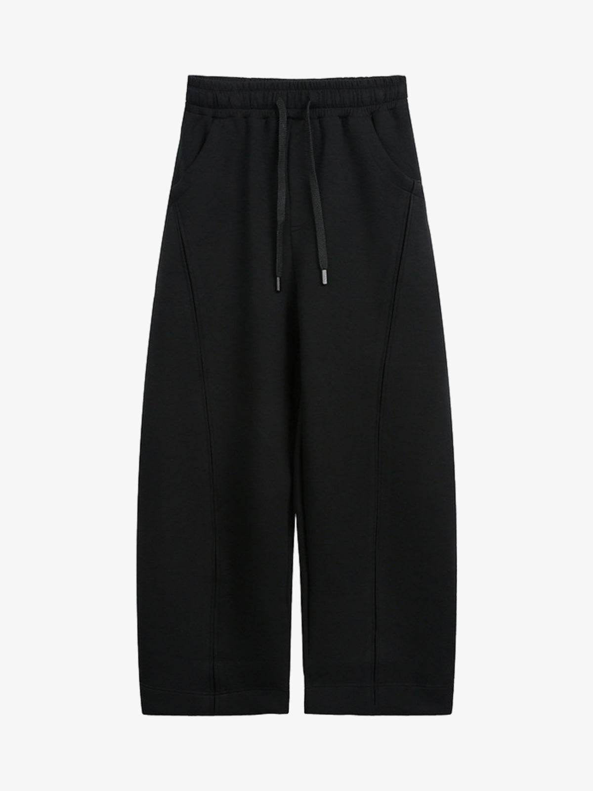 Deconstructed Split Drawstring Casual Sweatpants 