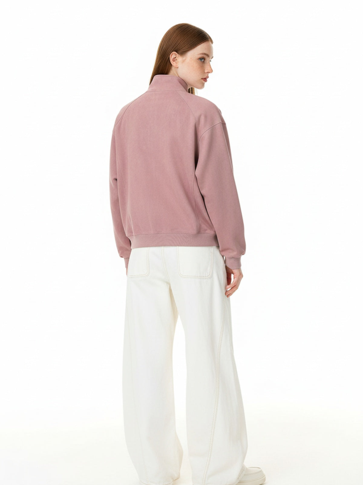 Embroidered Floral Patches Barrel Jeans