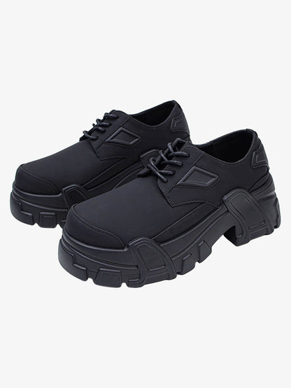 All-Black Platform Shoes