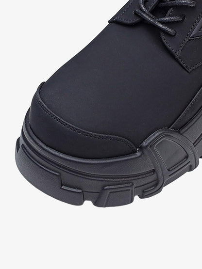 All-Black Platform Shoes