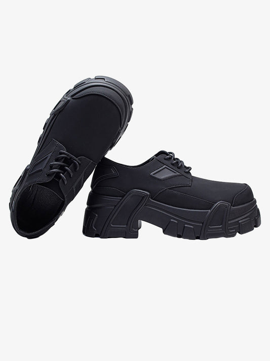 All-Black Platform Shoes