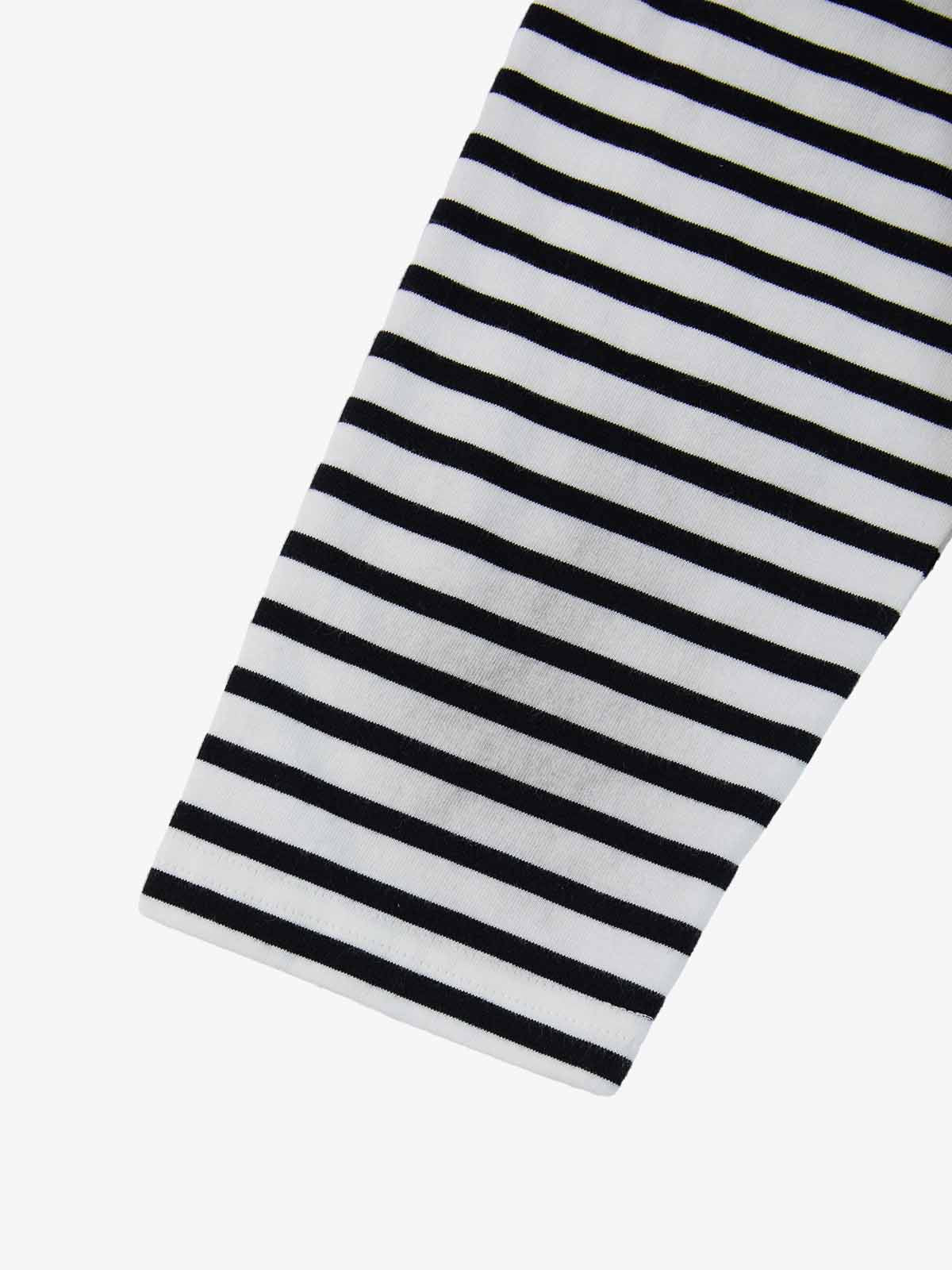 Supermade Distressed Cage Striped Long-Sleeve T-Shirt?