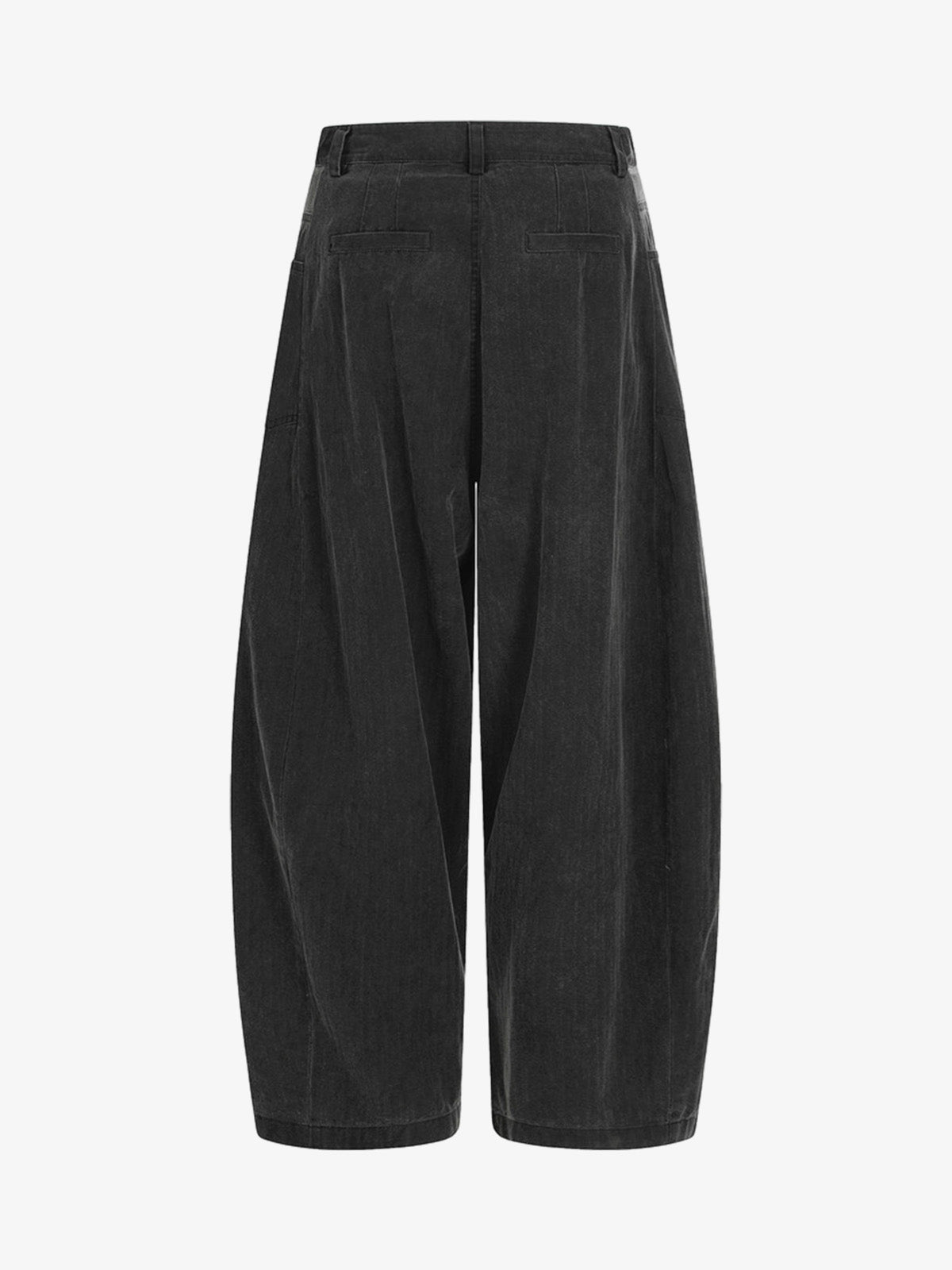 Riveted Pleated Casual Scimitar Pants 