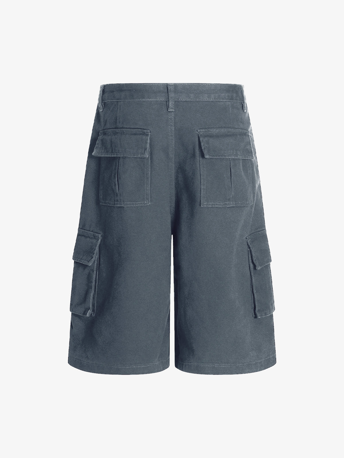 Adjustable Drawstring Cargo Jort 