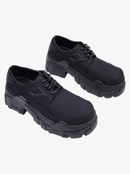 All-Black Platform Shoes