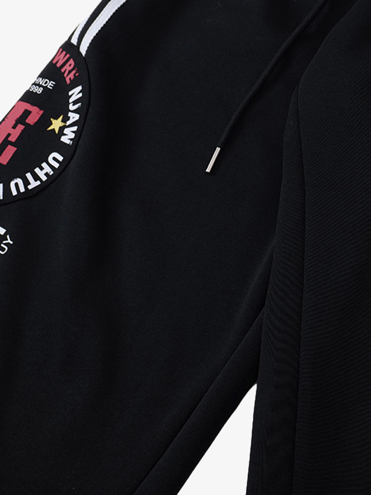 Retro Striped Double Waist Pants 