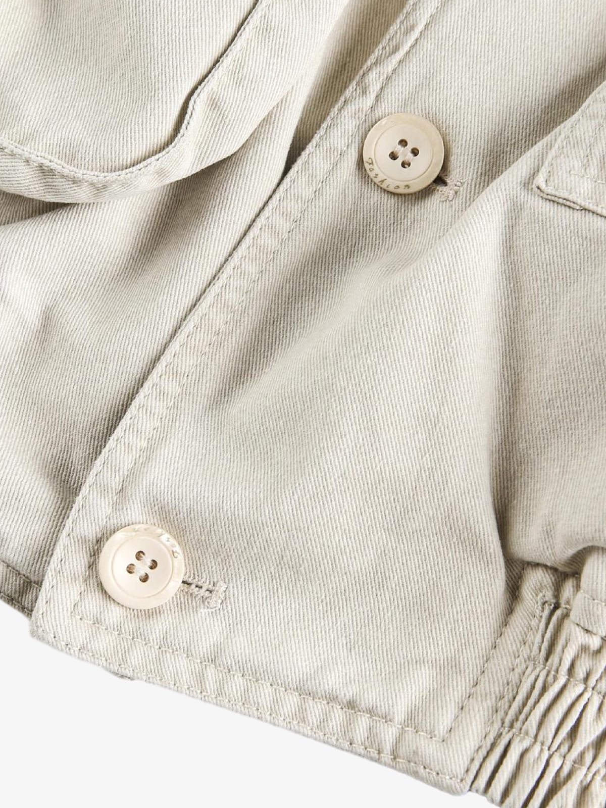 Street Multi-Pocket Cropped Work Jacket 