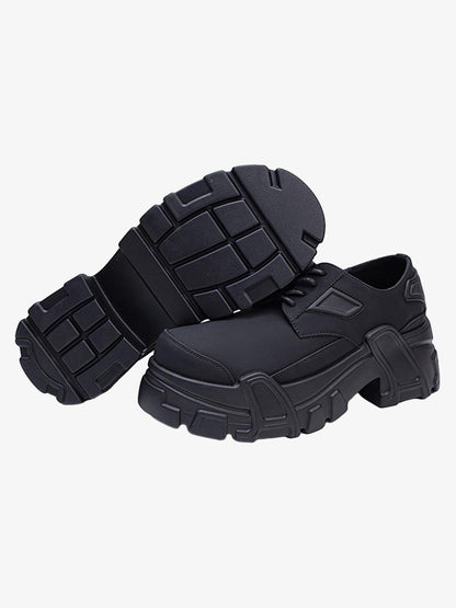 All-Black Platform Shoes