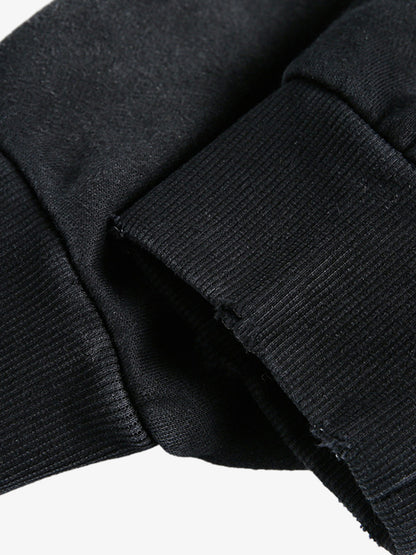 Street Spray Paint Print Hoodie