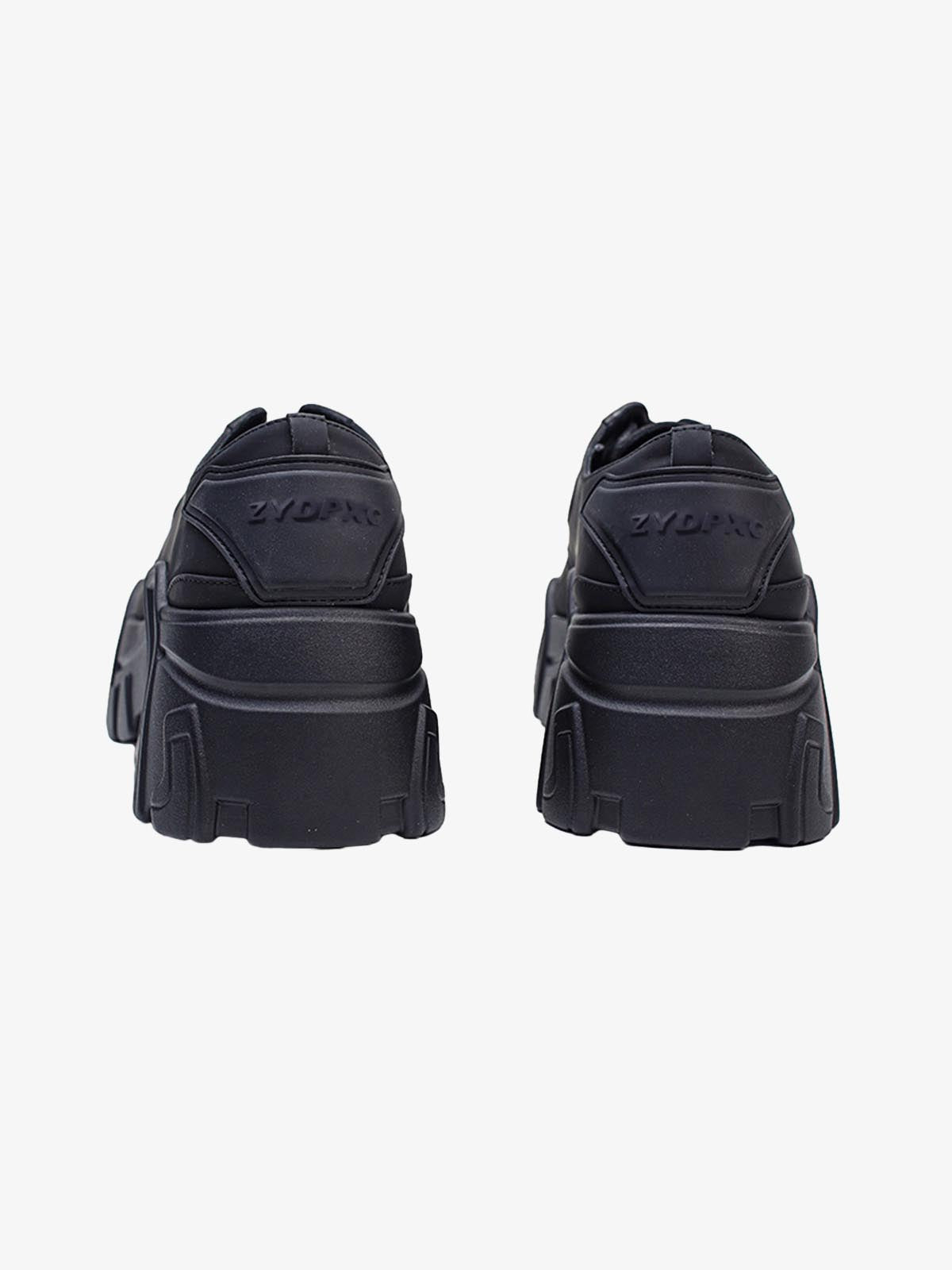 All-Black Platform Shoes