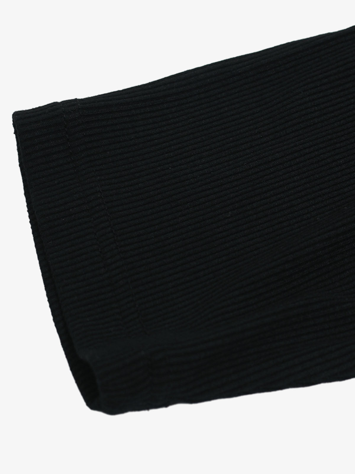 Patchwork Color Blocking Faux Two-piece Long-Sleeved T-Shirt 