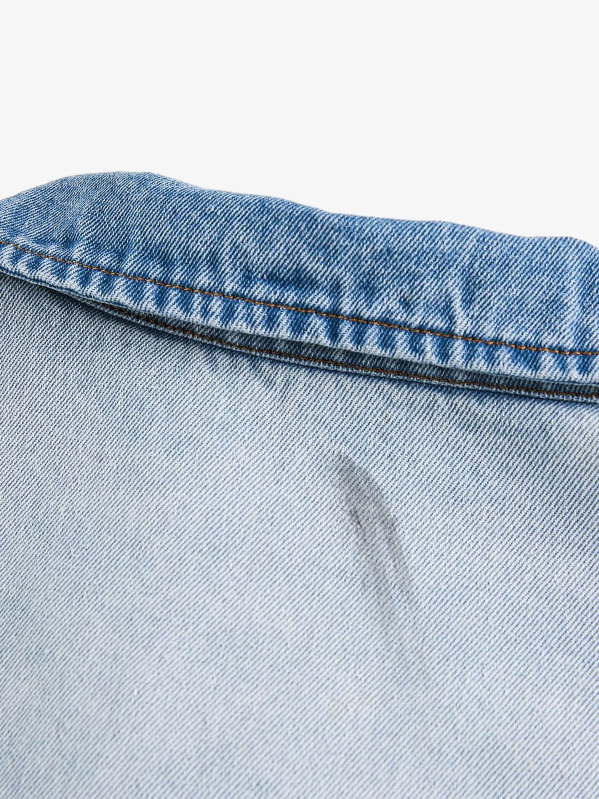 Embroidered Floral Denim Jacket - Perfect for Spring and Casual Outings 