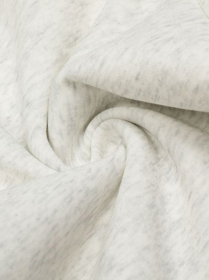 Appliquéd Number Drawstring Casual Pants 