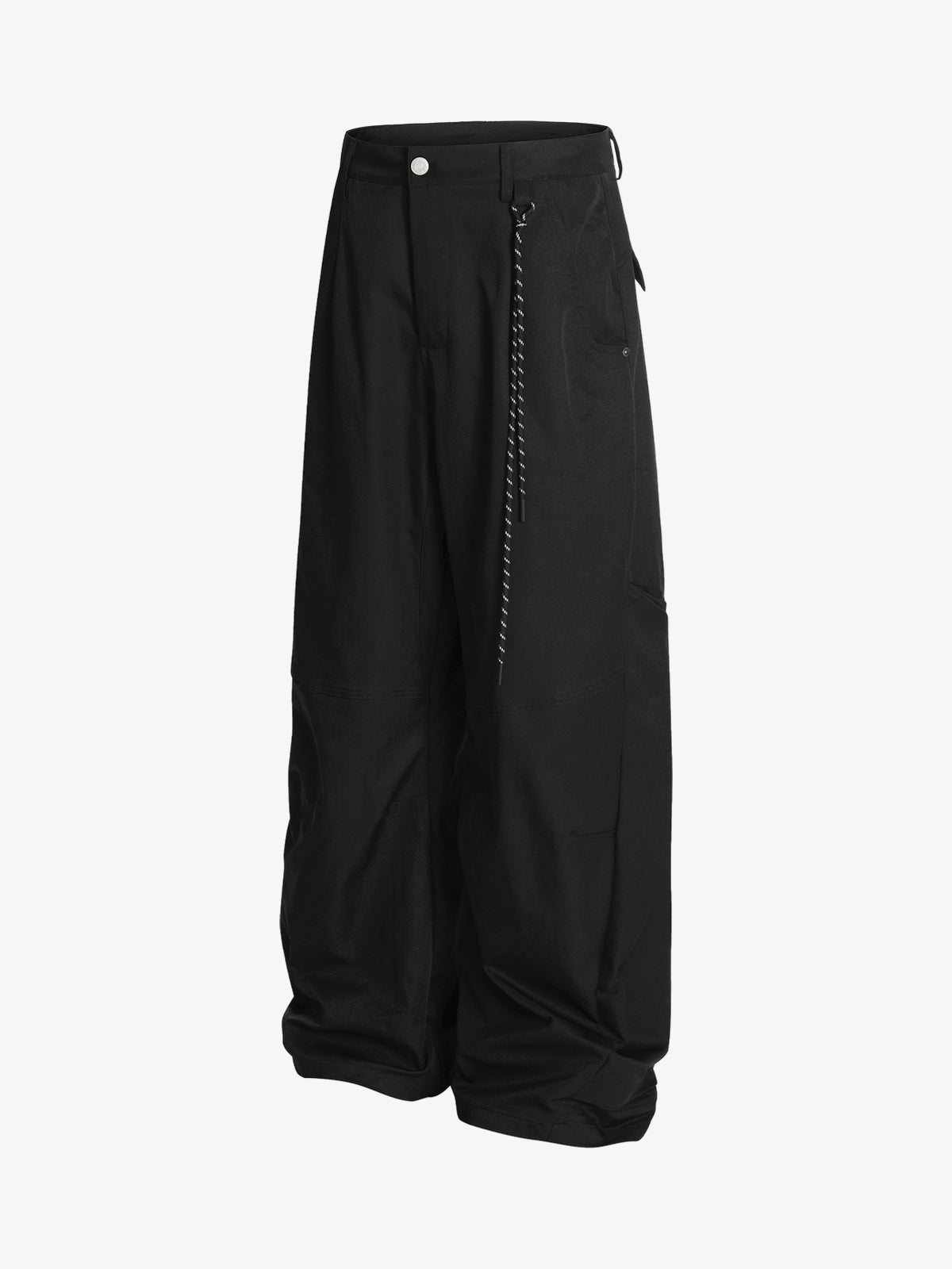 Belted Houndstooth Blazer Pants 