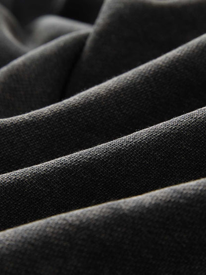 Retro Bandit Hat Graphic Distressed Cropped Hoodie