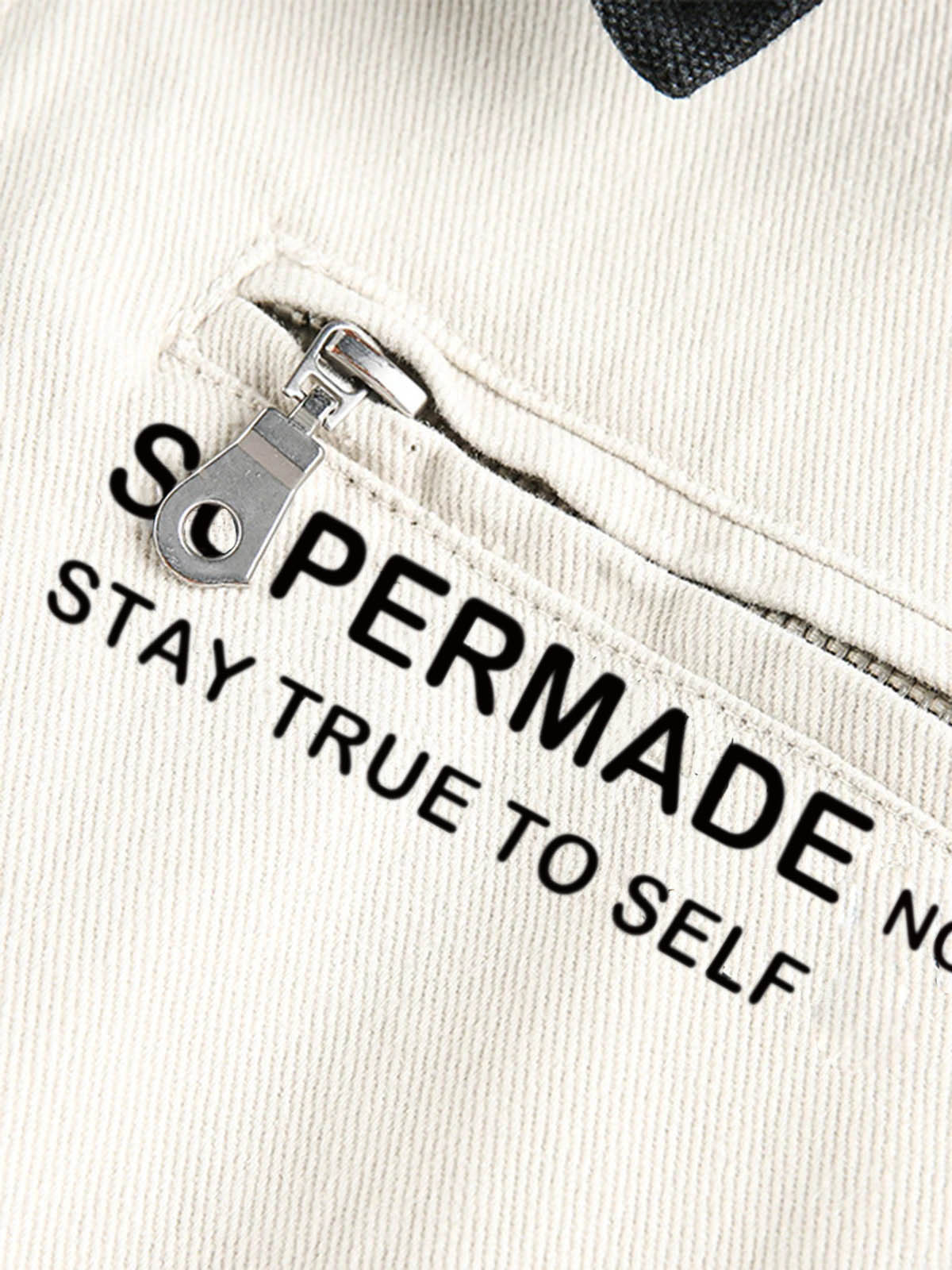 Street Washed Distressed Detroit Jacket