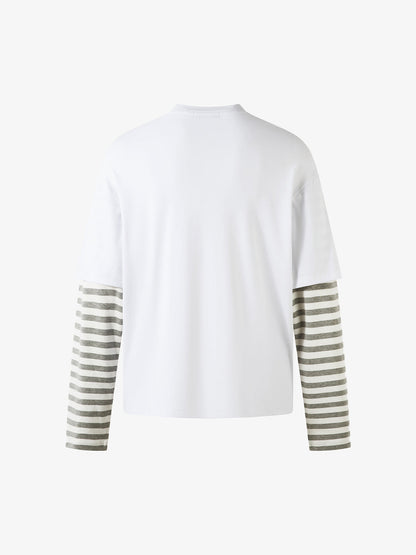 Skull Pattern Knit Sweater for Casual and Festive Wear 