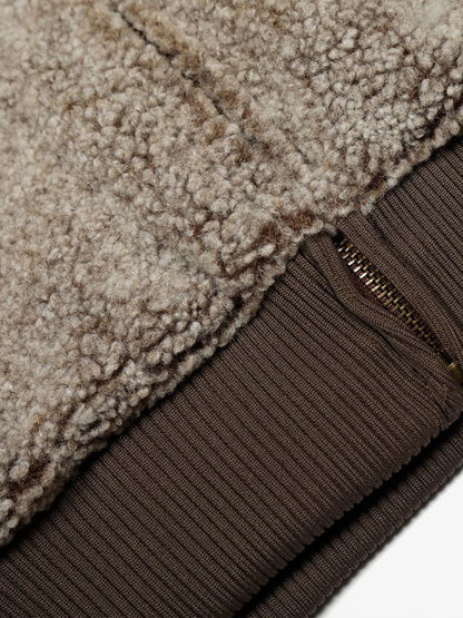 Cozy Hooded Jacket with Faux Fur Trim for Winter and Fall 