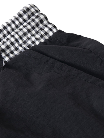 Double Waist Drawstring Baggy Cargo Pants 