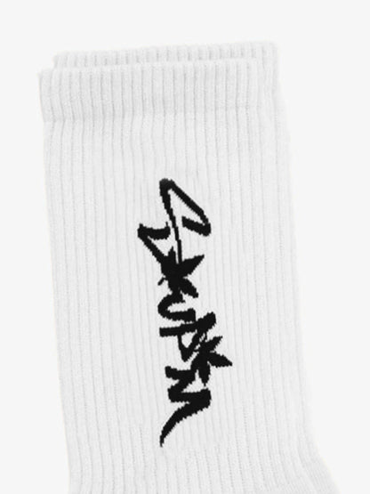 SUPM Unique Logo Letter Print Socks