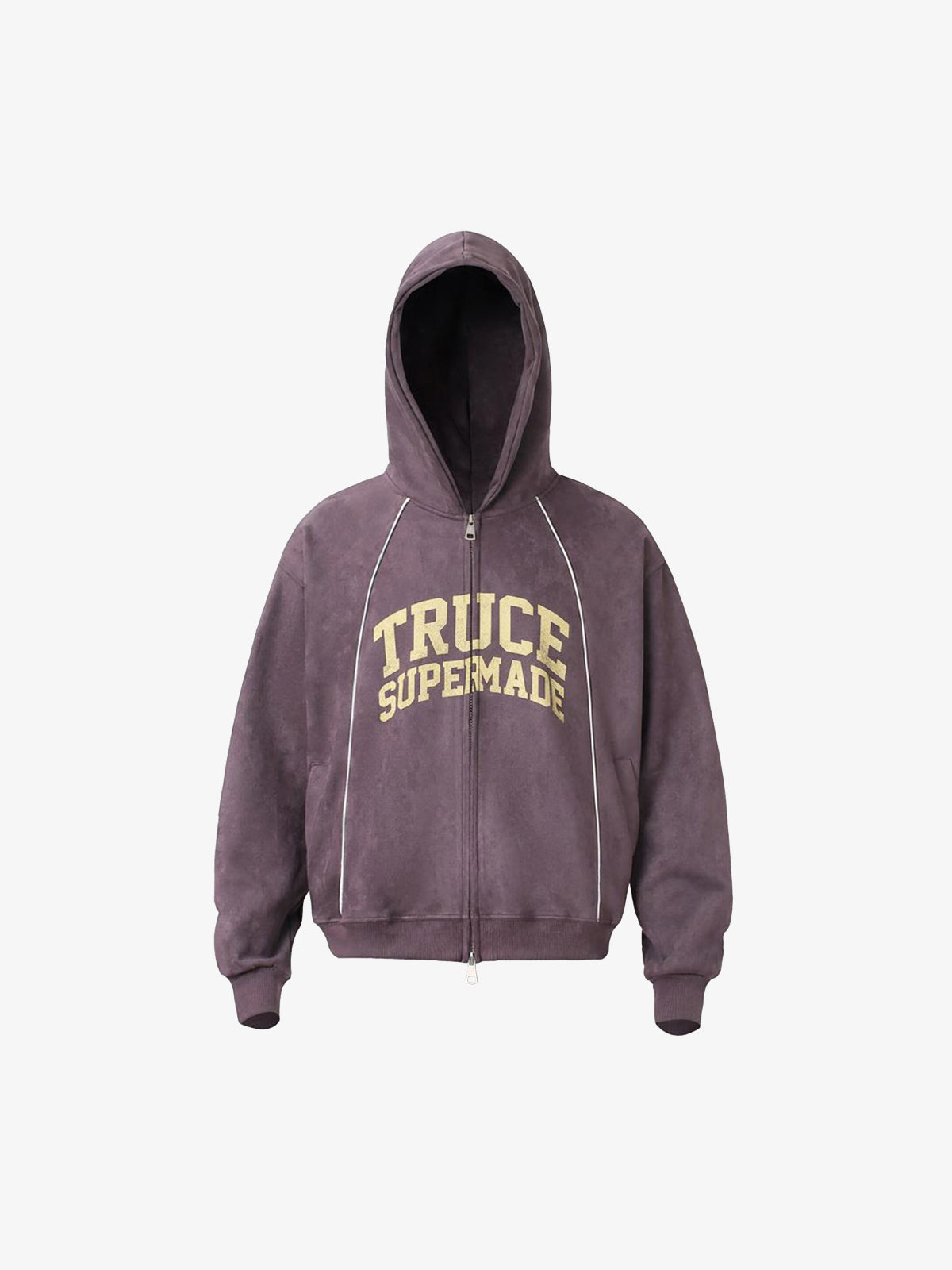 Stylish Red Hooded Zip-Up Jacket for Casual Wear 