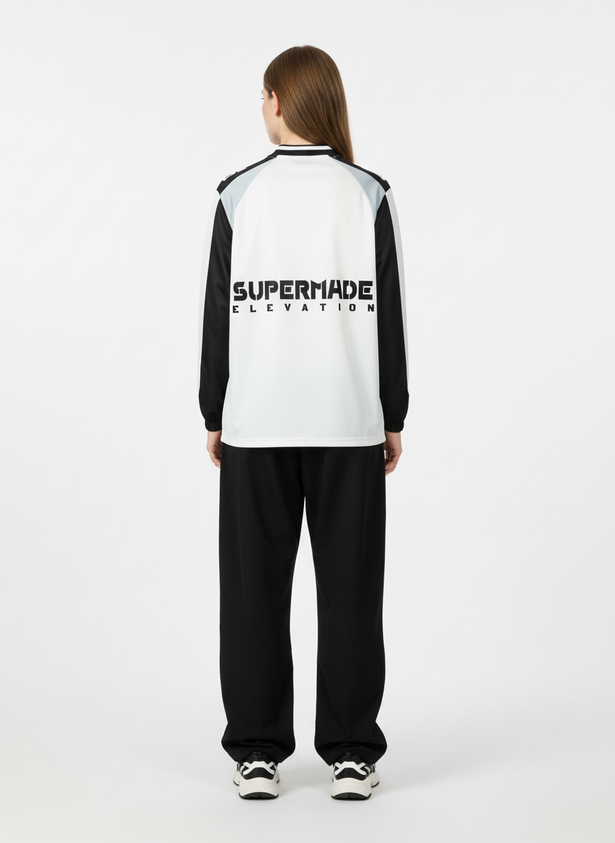 Digital Patchwork Jersey Long Sleeve T-shirt