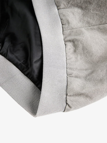 Stylish Hooded Bomber Jacket with Zippered Arm Pocket - Perfect for Casual and Outdoor Wear 