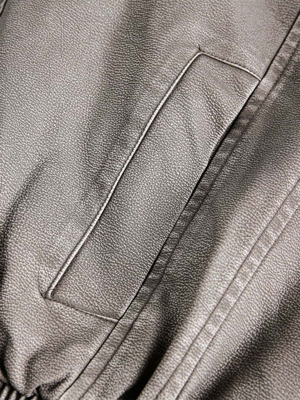 Stylish Gray Bomber Jacket for Modern Fashionistas 