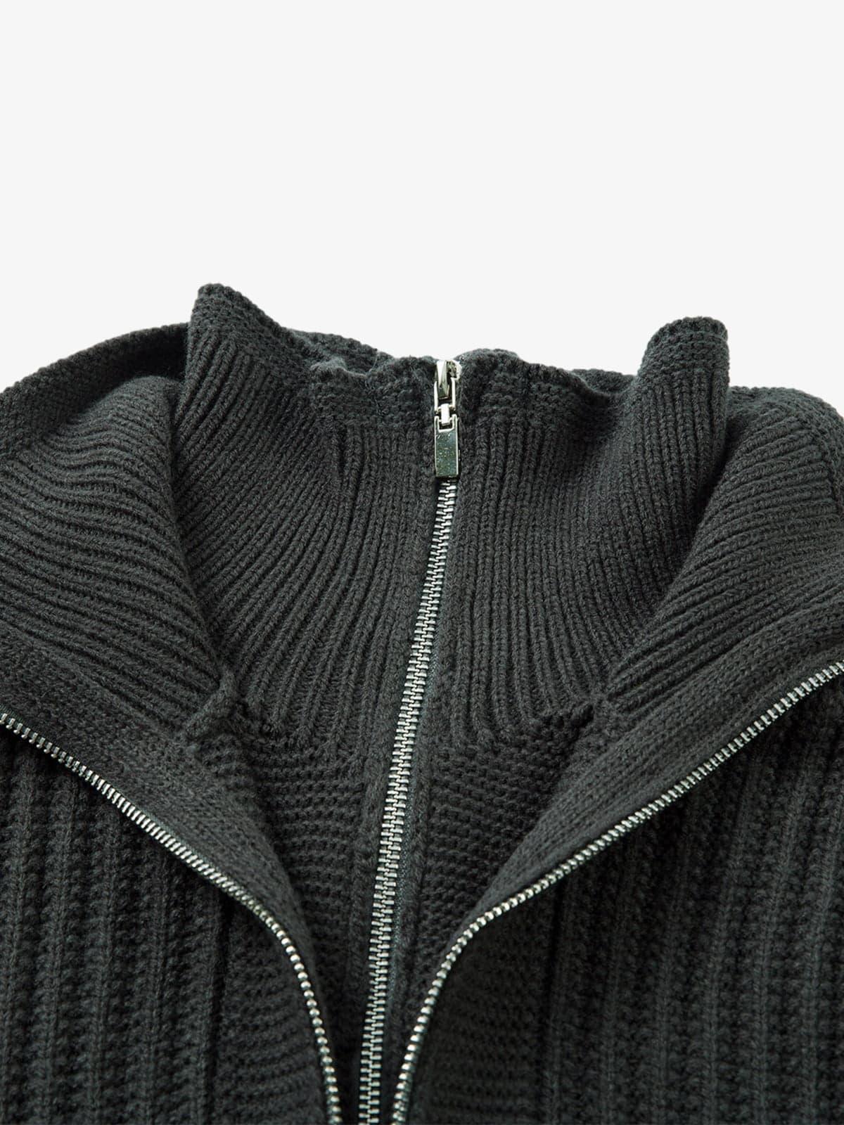 Men's Ribbed Half-Zip Sweater - Stylish and Cozy for Everyday Wear 