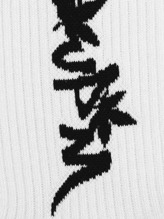 SUPM Unique Logo Letter Print Socks