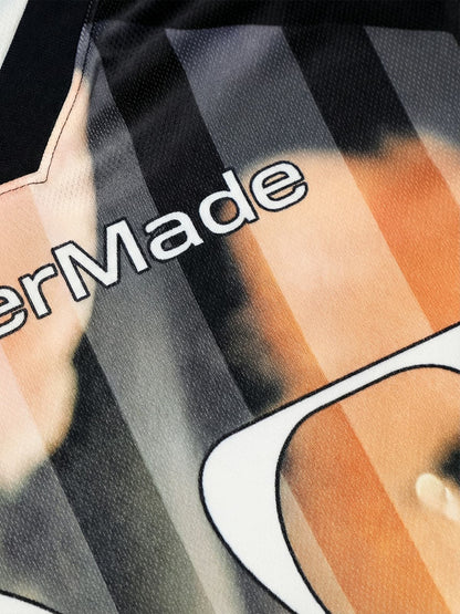 Polyester Supermade Dog Print V-Neck T-Shirt with Graphic Design for Men 