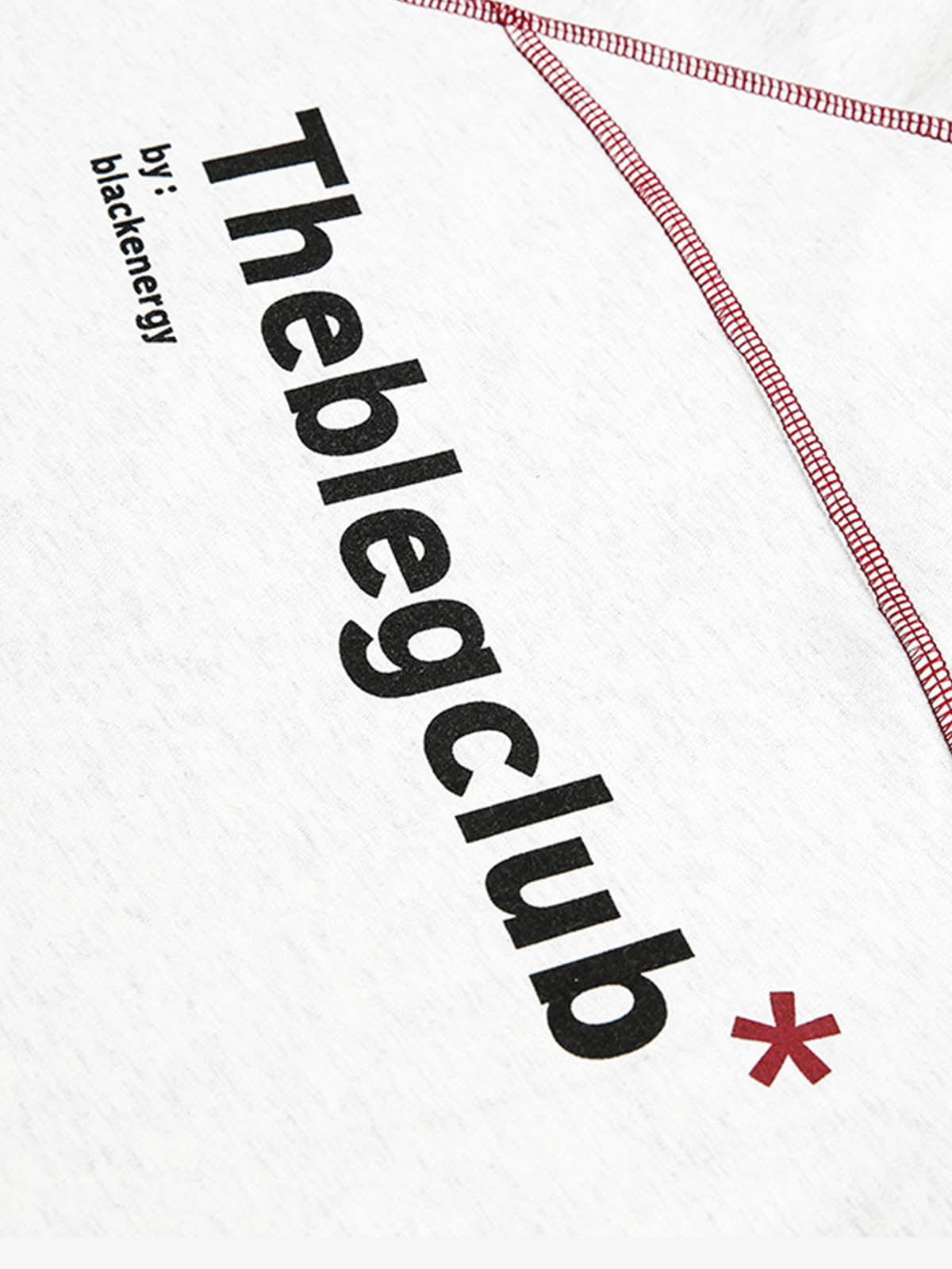 Deconstructed Contrast Line Waistcoat Long Sleeve T-shirt 