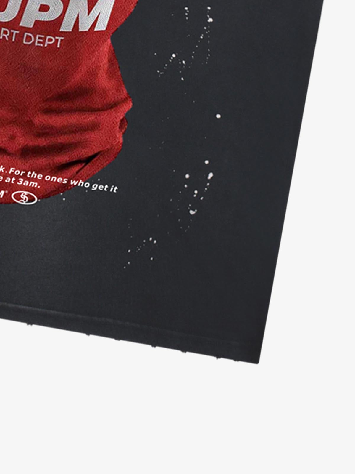 Red Balaclava Graphic T-Shirt