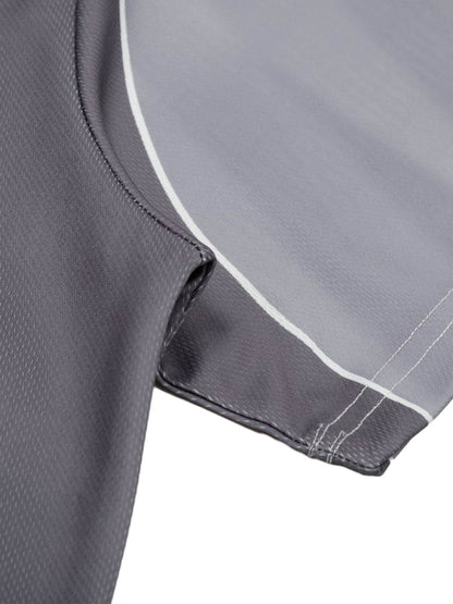 Sports Patchwork Jersey Letter Print T-shirt 