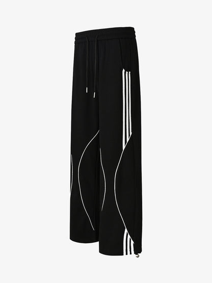 Vintage Drawstring Loose Drape Sweatpants 