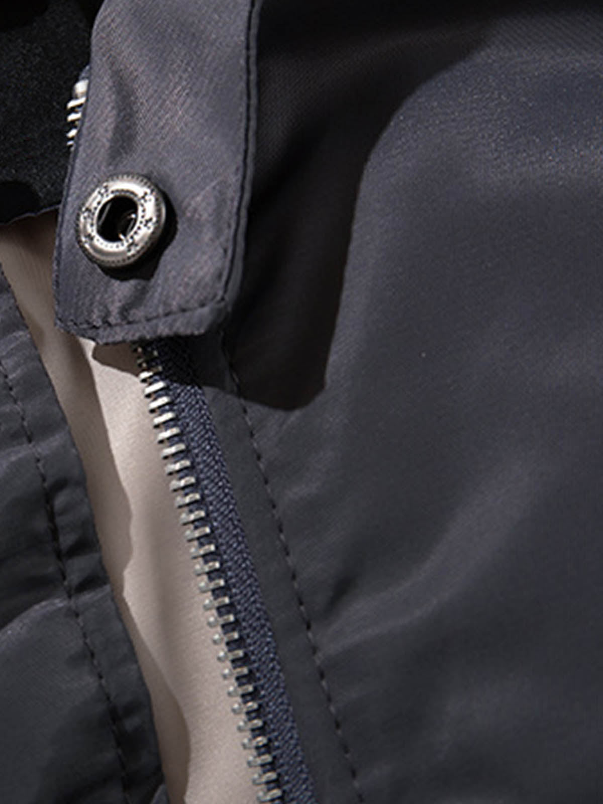 Minimalist Zip Bomber Jacket 