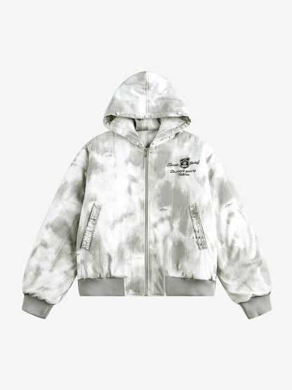 Winter-Ready Corduroy Jacket with Faux Fur Trim for Men 