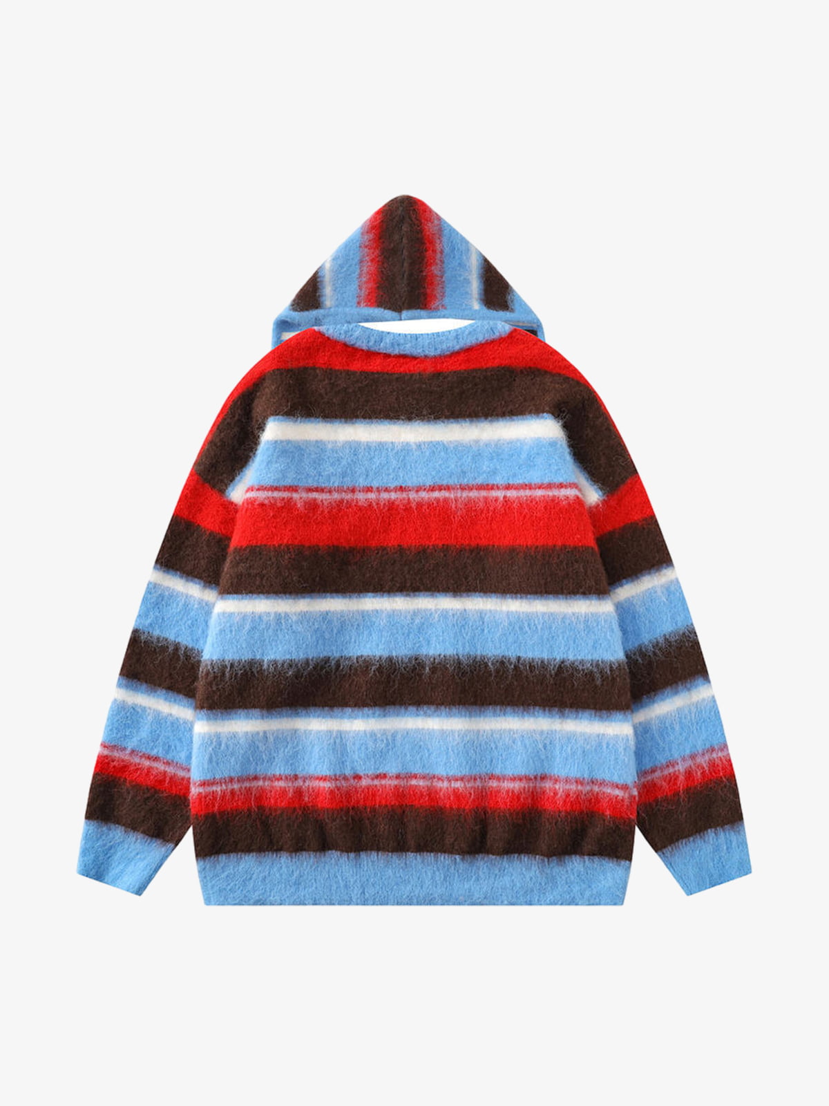 Striped Crew Neck Sweater for Women - Stylish and Cozy Winter Knitwear 